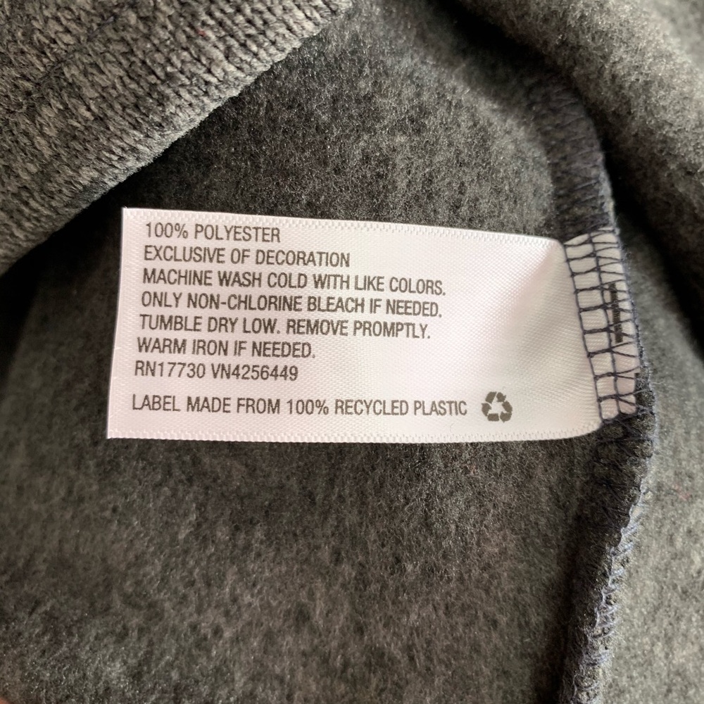 ** SOLD ** Goodfelloe & Co Gray Fleece Pullover - Picture 8 of 8
